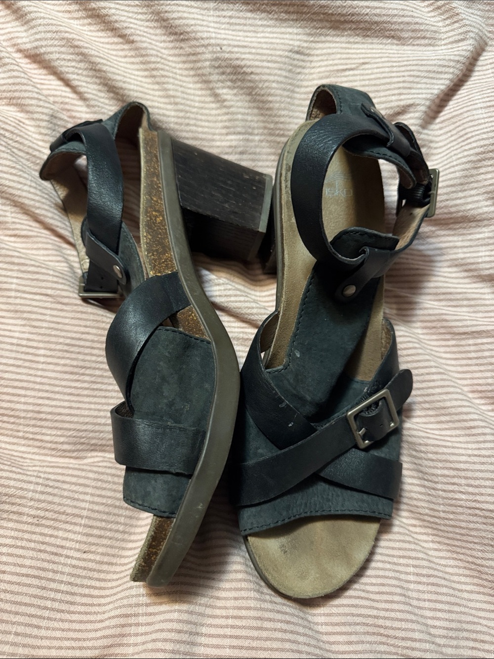 Dansko heeled sandals size 40